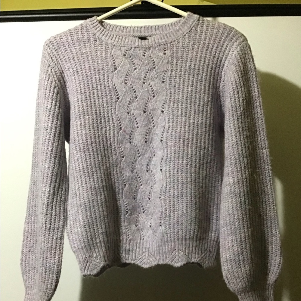 Cupcake clothing LTD Purple Longsleeve youth sweater size youth 10 EUC - Picture 2 of 6